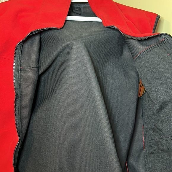 Mascot Workwear Red Fleece Vest, XL - Picture 7 of 7